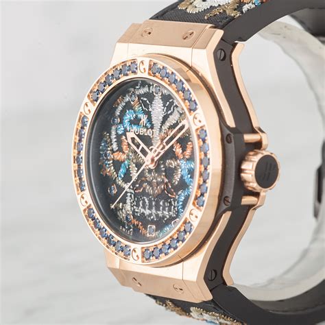 hublot big bang broderie sugar skull gold|Hublot Big Bang Broderie Sugar Skull .